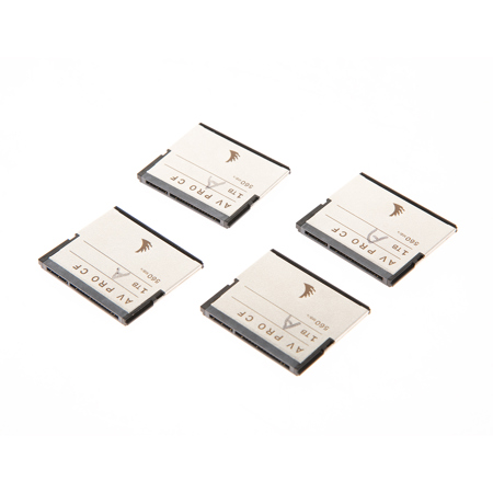 Angelbird AV PRO CF 1TB CFast 2.0 Memory Card - 4 Pack SKU#1755104