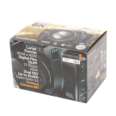 Blackmagic Design Cinema Camera 6K (L-Mount) - SKU#1755340