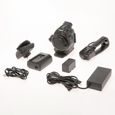 Canon EOS C100 Cinema Camcorder Body - EF Lens Mount (711 Hours) SKU#1755432