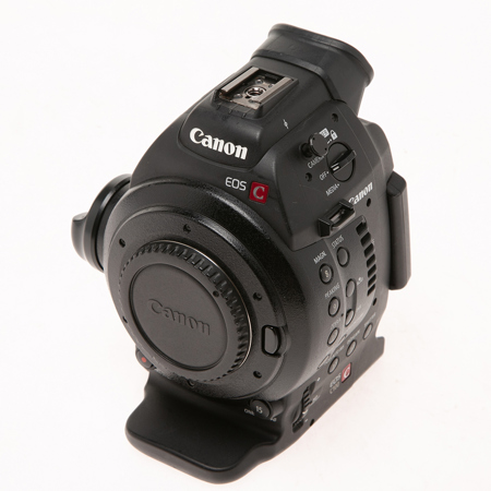 Canon EOS C100 Cinema Camcorder Body - EF Lens Mount (711 Hours) SKU#1755432