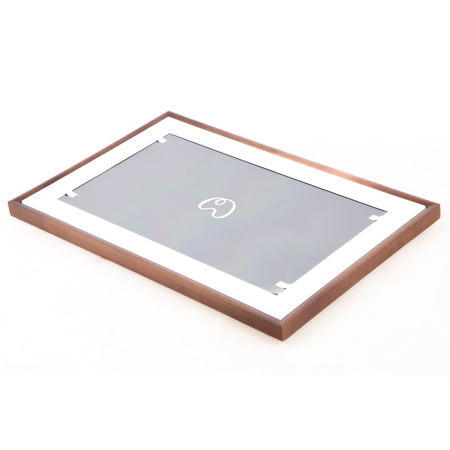 Meural 27" Full HD Digital Canvas II Wi-Fi Frame - 19x29", Dark Wood SKU#1755617