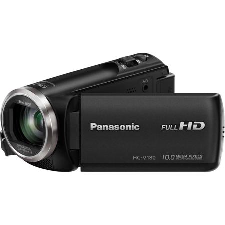 Panasonic HC-V180K Full HD Camcorder - Black SKU#1758288