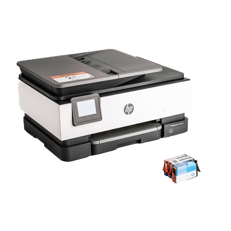 HP OfficeJet Pro 8025e Wireless Duplex All-In-One Color Thermal Inkjet Printer, 10ppm Black/Color