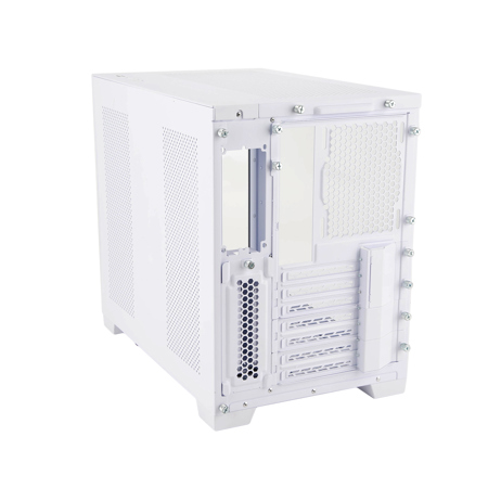 Lian-Li O11 Dynamic Mini ATX Mini-Tower Case, Snow White