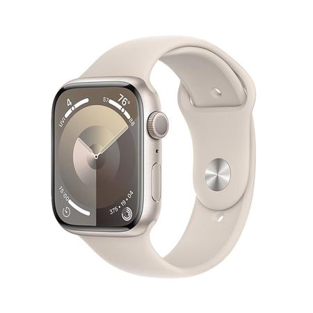 Apple Watch SE GPS 40mm Starlight Aluminum Case with Starlight Sport Band - S/M