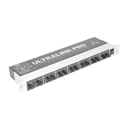 Behringer ULTRALINK PRO MX882 V2 Ultra-Flexible 8-Channel Splitter/Mixer 1764121