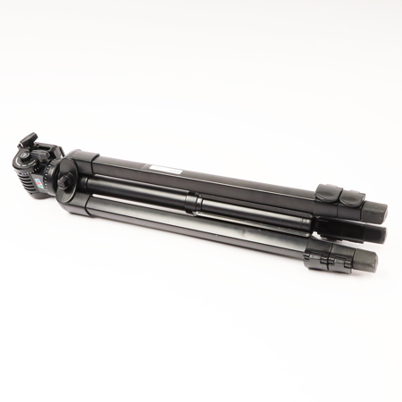 Velbon Videomate 638/F 3-Section Tripod with Fluid Pan/Tilt Head - SKU#1765849