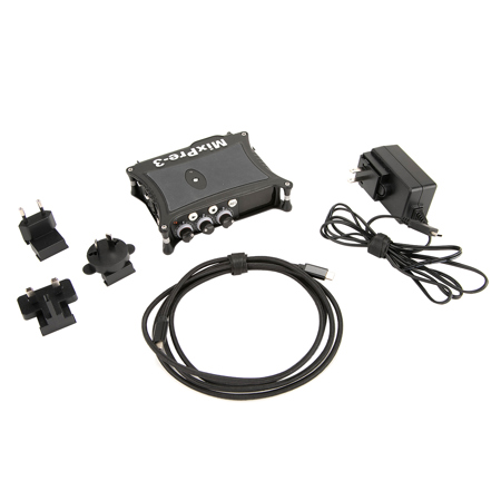Sound Devices MixPre-3 II 3 Preamp 5-Track 32-Bit Float Audio Recorder with USB Audio Interface & XLR/TRS Combo Input