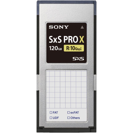 Sony SBP-120F 120GB SxS PRO X Memory Card - SKU#1766903