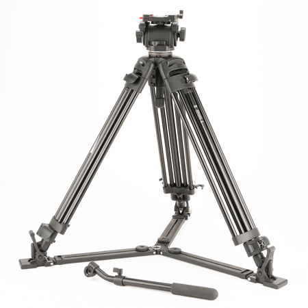 Manfrotto 525MVB Light Weight Pro Video Tripod Kit with 503 Pro Head SKU#1767701