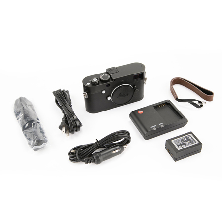 Leica M Monochrom (Typ 246) Digital Rangefinder Camera Body, 24MP, Black & White Image Sensor, Black