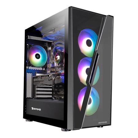 iBUYPOWER SlateHako 302a Gaming Desktop Computer, AMD Ryzen 7 7900X 4.7GHz, 32GB RAM, 1TB SSD, NVIDIA GeForce RTX 3080 10GB, Windows 11 Home