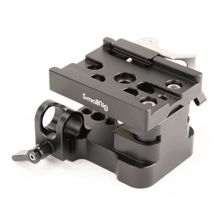 SMALLRIG Baseplate Universelle Avec Système De Rails 15mm Réglable En Hauteur - DBC2272B - Idéal Pour Caméras Et Accessoires