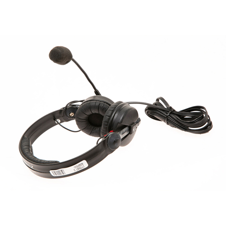 Sennheiser HMD 25-1 Super-Cardioid Headworn Dynamic Microphone with Headphone