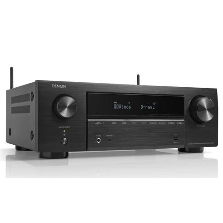 Denon AVR-X1700H 80W 7.2-Channel 8K Network AV Receiver with HEOS