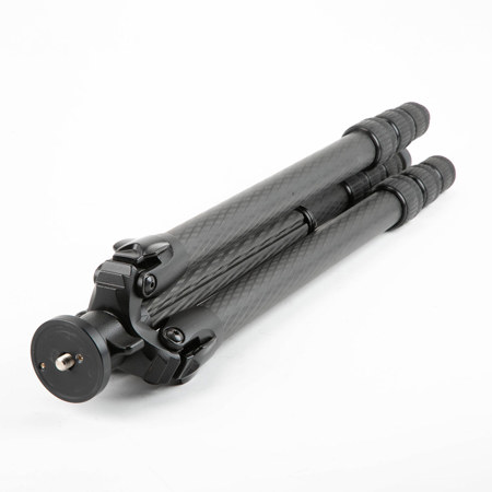 PCT Professional 4-Section Carbon Fiber Tripod with PTH Professional Tripod Head