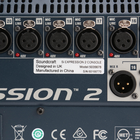 Soundcraft Si Expression 2 Digital Mixer - SKU#1780128