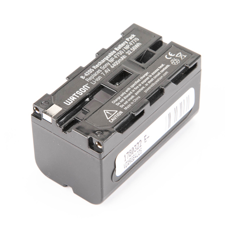 Watson NP-F770 7.4V 4400mAh Lithium-Ion Battery Pack - SKU#1780322