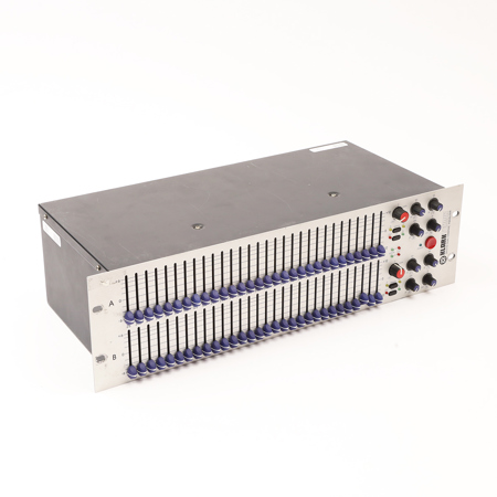 Klark Teknik DN370 Dual Channel 30-Band 1/3 Octave Graphic Equalizer SKU#1780681