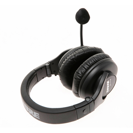 Shure Dual-Sided Broadcast Headset with Cardioid Microphone - SKU#1780901
