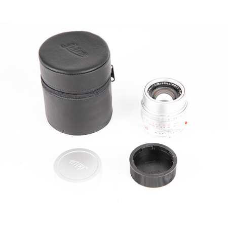 Leica 50mm f/2 APO-SUMMICRON-M Aspherical Lens for M System - Silver