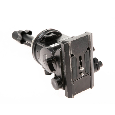 Miller Arrow 40 Fluid Head with Quick Release Camera Plate - SKU#1781946