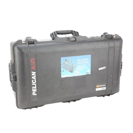USED Pelican 1615 Air Wheeled Check-In Case with Foam, Black