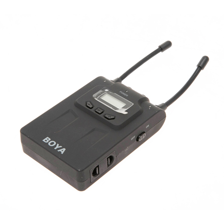 Boya Wireless Microphone BY-WM8 UHF Dual Channel System (576.4MHz-599.9MHz and 568.6MHz-592.1MHz)