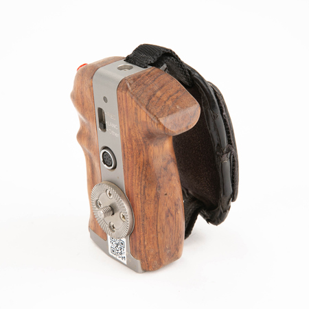 Movcam Right-Side Wooden Handgrip with VTR On/Off Trigger Switch - SKU#1785554