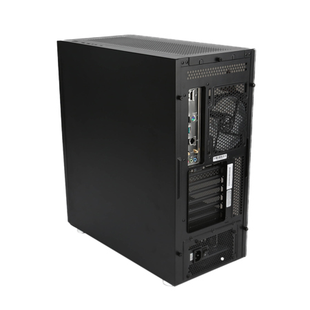 iBUYPOWER TraceMesh I3N3501 Gaming Desktop Computer, Intel Core i3-13100F 3.4GHz, 16GB RAM, 500GB SSD, NVIDIA GeForce RTX 3050 8GB, Windows 11 Home, Black
