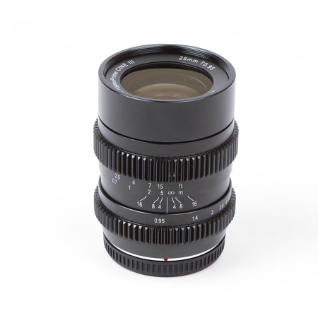 SLR Magic 25mm T0.95 Hyperprime Cine III Lens with 50mm MFT Mount - SKU#1786402