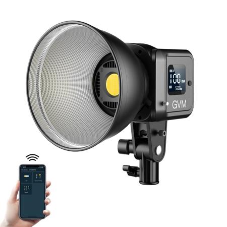 GVM SD80D 80W Bi-Color LED Video Light - SKU#1787221