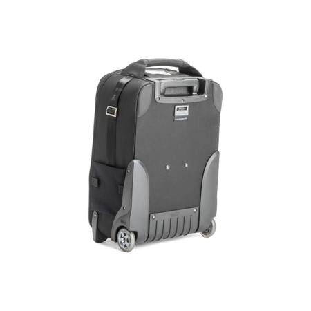 Think Tank Airport International V3.0 Rolling Camera Bag for 2 Gripped DSLRs with Lenses Attached, 2-4 Additional Lenses, 15" Laptop, 10" Tablet