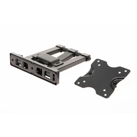ViewZ VZ-AM02-A Swing Out Double Articulating Wall Mount for 27" to 32" Monitors, 44 Lbs Capacity