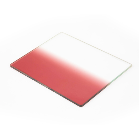 Tiffen 5 x 6" 1 Cranberry Soft-Edge Graduated Filter (Vertical Orientation)