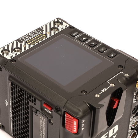 RED Digital Cinema KOMODO-X 6K S35 DSMC3 Camera, Black - RF Mount (19.0 Hours)