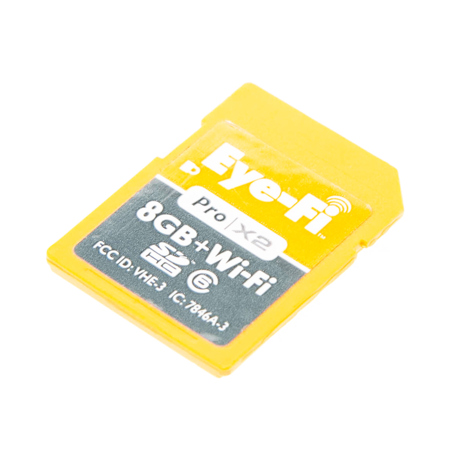 Eye-Fi Pro X2 8GB Wi-Fi SDHC Card Class 6
