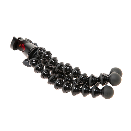 Joby GorillaPod 3K PRO Kit, Includes Stand & BallHead with QR Plate, 6.6 lb Load Capacity, Black/Charcoal/Red