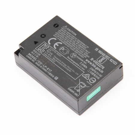 Canon LP-E17 Lithium-Ion Battery Pack for EOS Rebel T6i/T6s Digital Camera