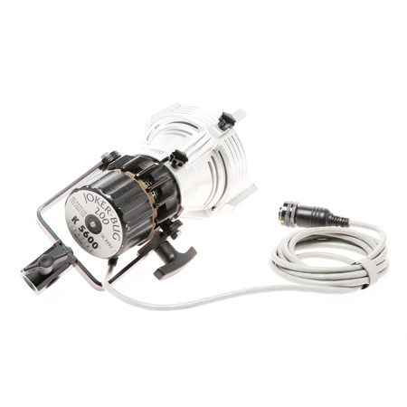 K 5600 Joker-Bug 200 Light Fixture with 9' Cable & Clear Glass Beaker SKU1793625