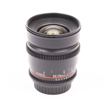 Rokinon 16mm T2.2 Wide Angle Cine Lens for Canon EF - SKU#1794180