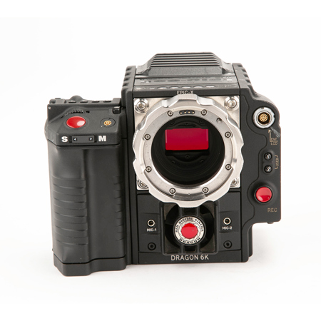 RED EPIC-X DRAGON Camera with Ti PL Mount, RED MINI-MAG Side SSD Module 1359 Hrs