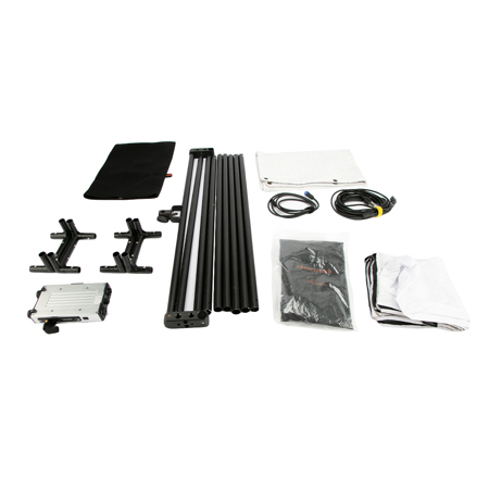 Aladdin FABRIC-LITE 200W 3x3' Bi-Color Gold Mount LED Light Full Kit SKU#1794310