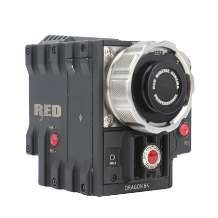 RED EPIC-X DRAGON Camera with Ti PL Mount, RED MINI-MAG Side SSD Module 1343 Hrs