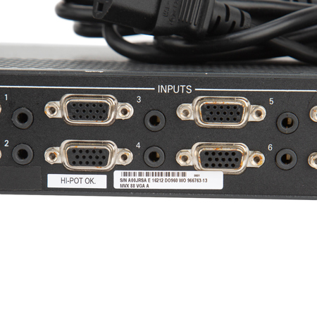 Extron Mvx Matrix Switcher MVX88VGAA - SKU#1794982