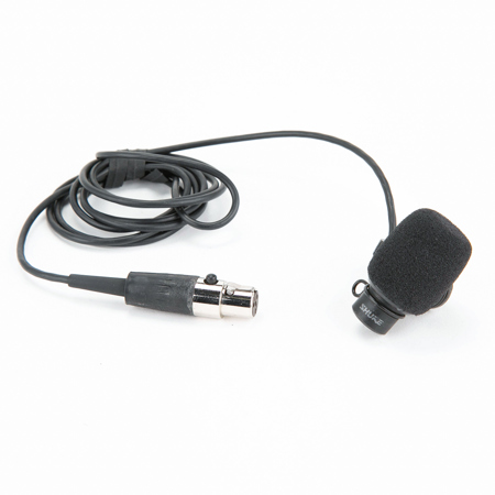 USED Shure WL184 Supercardioid Lavalier Microphone, 4' Cable, TA4-F 4 ...