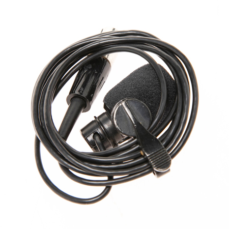 Shure WL184 Supercardioid Lavalier Microphone, 4' Cable, TA4-F 4-Pin Connector