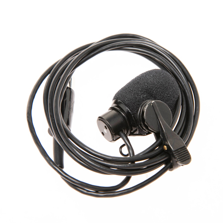 Shure WL184 Supercardioid Lavalier Microphone, 4' Cable, TA4-F 4-Pin Connector
