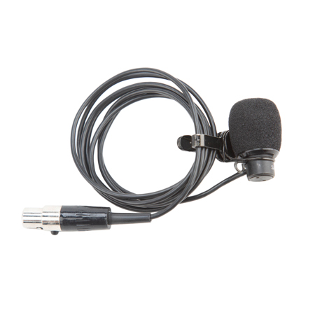 Shure WL184 Supercardioid Lavalier Microphone, 4' Cable, TA4-F 4-Pin Connector