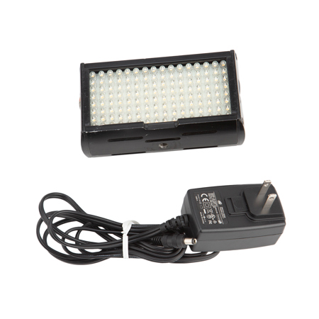 Flolight Microbeam 128 LED On Camera Video Light (3200K, Spot, Sony Battery Plate)